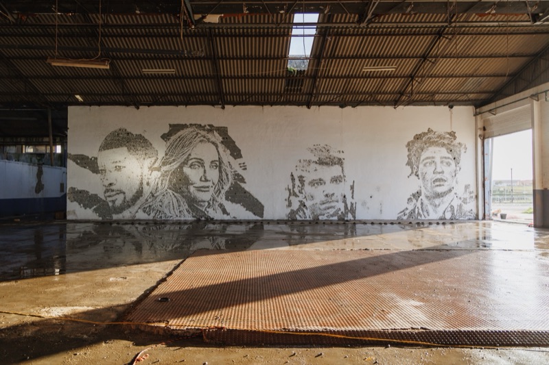 Netflix × Vhils — the 2025 slate reveal