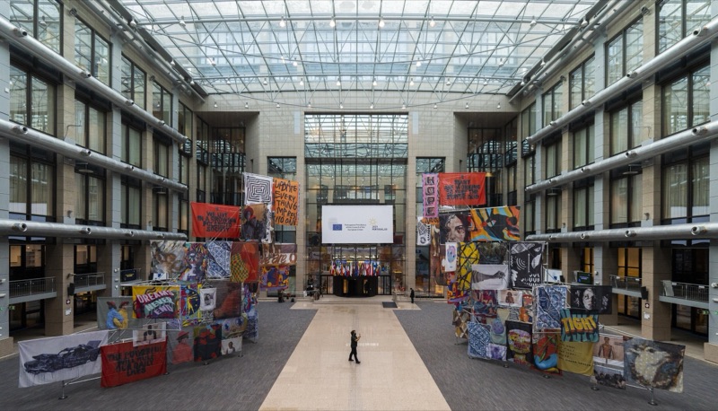 Commotion — Council of the European Union, Brussels