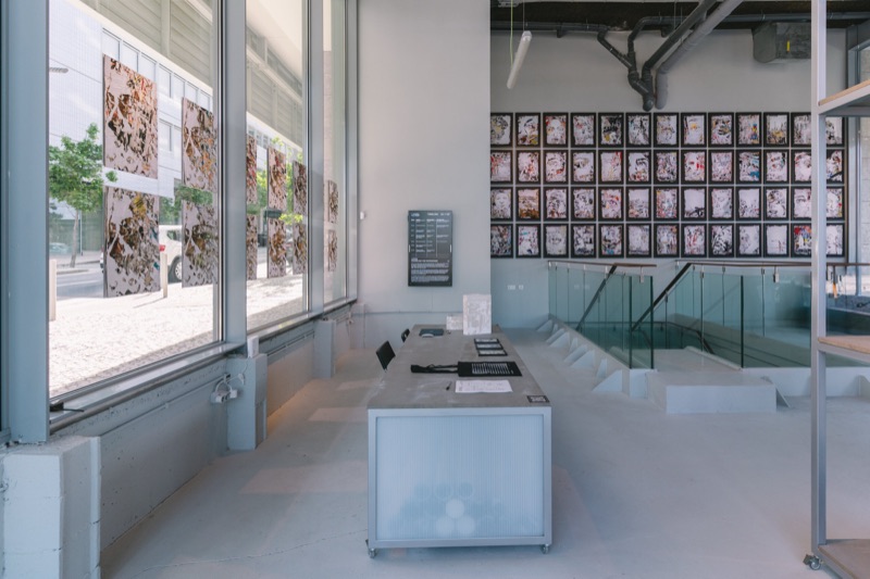 Threshold — daylight installation view at Eterno, Marvila