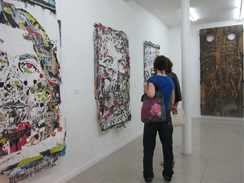 Installation view of Entropy at Magda Danysz Gallery, Paris