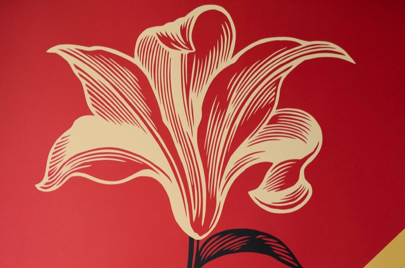 Shepard Fairey AR-15 Lily print edition, Portugal