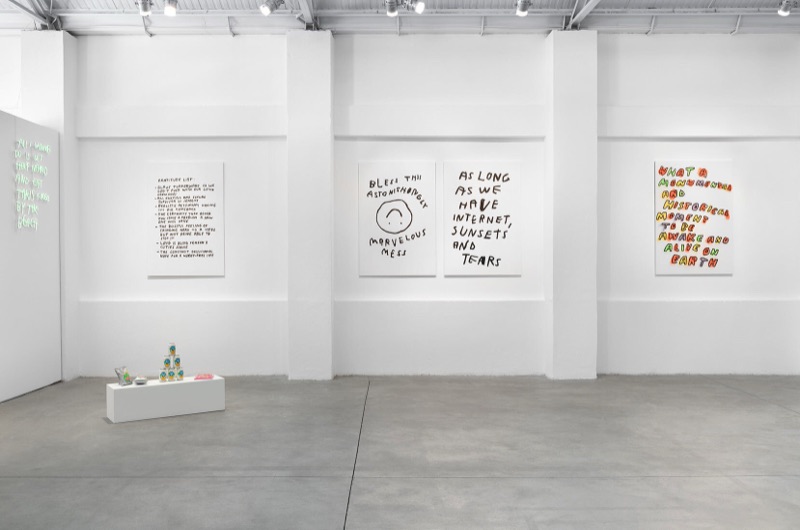 Wasted Rita solo exhibition installation view, Underdogs Gallery, 2023